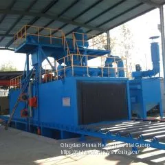 Q69 Steel Plate Roller Conveyor Shot Blasting Machine thumbnail-1