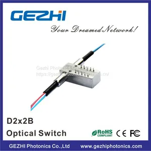 D2x2B Multimode Optical Switches 850nm Dual 2x2 Bypass , Fiber Optic Switches thumbnail-1
