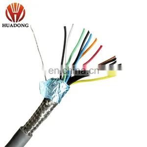 300/500V DC Power Cable Glass Cloth Copper Wire Shield 2x6mm2 2x10m2 2x25mm2 Annealed Class 5 Copper UV Resistant LSOH Cable thumbnail-2