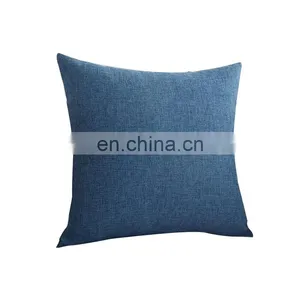 Free Sample Nordic Style Custom Pattern Size And Logo Soft Comfortable Square Cushion Covers For Home Sofa Decor Ready To Ship thumbnail-1