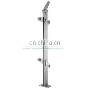 New Promotion Balcony Balustrades Handrails Post Deck Stainless Steel Raling Supplier From China thumbnail-3