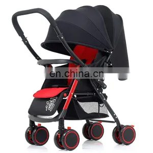 Cheap Wholesale Lightweight Easy Foldable Baby Buggy With The Plate thumbnail-1