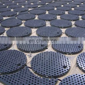 UHMWPE Tank Filter | Plastic Filter| Perforated UHMWPE Disks for Oil Drum Screen thumbnail-6