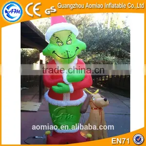 2016 Customized Outdoor Inflatable Christmas Grinch for Sale thumbnail-1