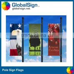 Roadside Advertising Pole Sign Hanging Banner thumbnail-1