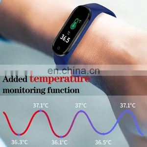 2020 Amazon Top Seller M4 Pro Smart Watch Wholesale Body Temperature Sensor Touch Screen For Apple Sport Smart Bracelet Watch thumbnail-3