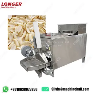 High Quality Peanut Half Cutting Machine Cocoa Bean Peeler Half Cutter thumbnail-1