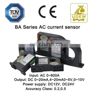 Acrel AC Current Sensor Input AC 0-50A Output DC 4-20mA/0~20mA CT Class 0.5 0.2 Current Transducer Transformer BA10-AI/I thumbnail-3