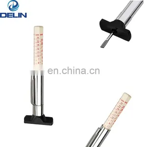 Metric Standard Measures Tester Plastic Tire Tread Depth Gauge thumbnail-3