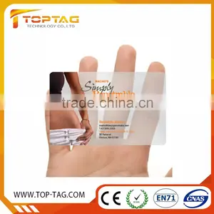 Standard Transparent Card With Embosing Number / Picture / Logo thumbnail-6