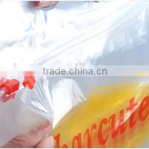 Clear LDPE Designer Plastic Deli Bag for Super Market Shopping Packing thumbnail-2