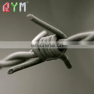 Wholesale Sharp Quality Plastic PVC Coated Barbed Wire thumbnail-2