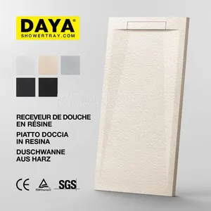 Résine de Marbre Moderne Piatto Doccia Colorato Nettoyage Facile Base de Douche thumbnail-1