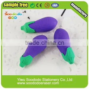 Funny Erasers Vegetable Stationery, Fun Stationery thumbnail-1