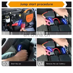 Strongest Multi-Function 12V/24V Car Jump Starter Power Pack thumbnail-4