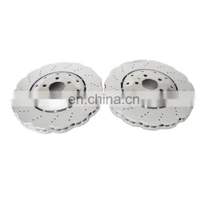 Auto Parts Auto Hydraulic Brake Vented Disc 390mm Front for Audi A7 RS7 4G0615301AH 4G0615301E 4G8615601E 4G8615601 thumbnail-1