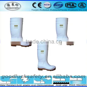 Manufactures White Food Industry Boots /pvc Safety Boots thumbnail-1
