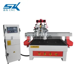 Wood Metal Acrylic Engraving Cutting Carving Milling Router Atc CNC Machine for Door Furniture Cabinet MDF Plywood Working thumbnail-4