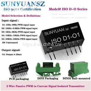 Passive Two Wire PWM Signal to 4-20mA Signal Converters thumbnail-1