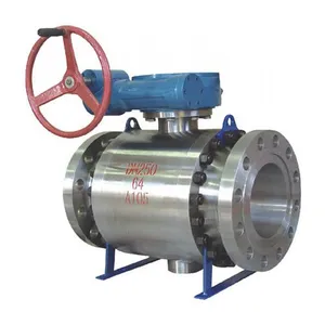 Hot Sale Inlet Industrial Carbon Steel Ball Valve Trunnion Mounted Ball Valve ANSI thumbnail-3