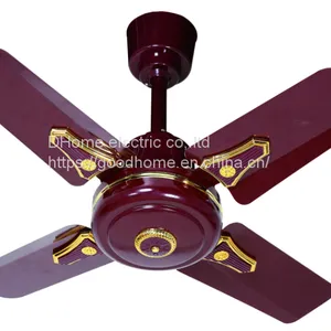 Foreign Trade 24 Inch Ceiling Fan Household Decoration Short Leaf Ceiling Fan Metal Ceiling Fan Living Room Four-leaf Ceiling Fan（Wechat:13510231336） thumbnail-1