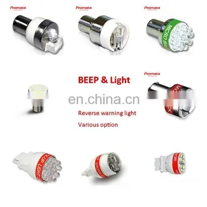Promata LED HALOGEN 105dB Universal Warming Sound Tail Light Car Backup Alarm Reverse Light for Retrofit thumbnail-4