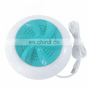 Mini 6W Portable Ultrasonic Turbo Washing Machine Personal Laundry Washer USB thumbnail-1