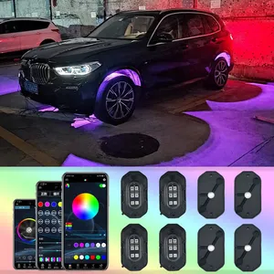 Led Strip Car Light RGB Led Strip Light Kit IP65 WS2811 252LED 12V Glow Strip Car thumbnail-2