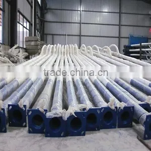 Q235 Steel Galvanized Street Lighting Pole With Spray Coated thumbnail-3