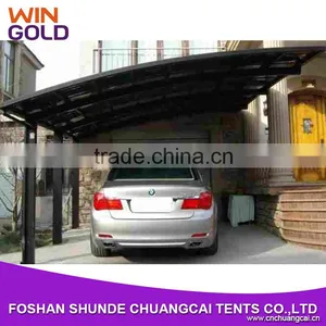 Customized Aluminum Frame Anti-UV Cover Garages Canopies Carports for Sale thumbnail-1