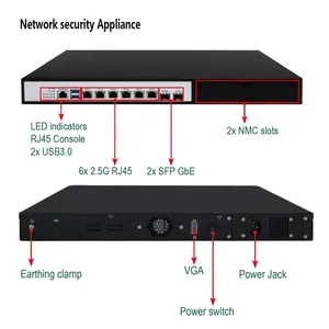 Network Security Appliance Firewall Hardware With 2 NMC Slots thumbnail-2