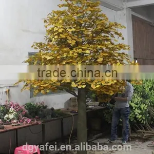 New Products Artificial Big Trees/factory Artificial Bonsai Ginkgo Trees on Sale thumbnail-5