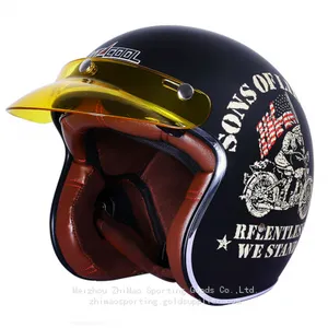 LV008 Motorcycle Half Face Helmet thumbnail-1