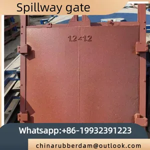 Cast Iron Copper Inlaid One-way Circular Gate, Φ 800 Sewage Gate Hoist, Stop Water Gate Support, as Shown in the Diagram thumbnail-5