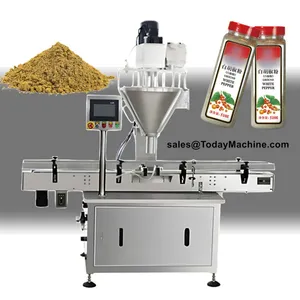 Automatic Spice Tea Powder Bottle Can Jar Filling Machine thumbnail-5