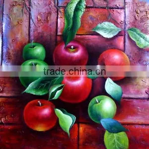 Excellent Handmade Still Life Fruit Oil Painting Ct-104 thumbnail-1