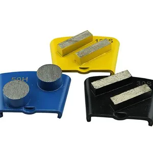 Abrasive Tool Diamond Metal Bond Discs HTC Grinding Pad Plate for Concrete thumbnail-1