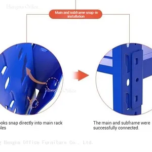 Robust Steel Heavy-Duty Shelving for Cold Storage and Heavy Equipment: Ideal for Food Processing and Factory Use-OEM/ODM thumbnail-4