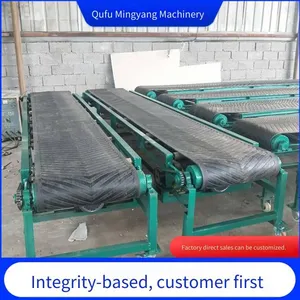 Conveyor Belts for Loading and Unloading Cement and Sand at Construction Sites, Skirted Belt Conveying Equipment, Conveyor for Loading Wheat and Grain thumbnail-4