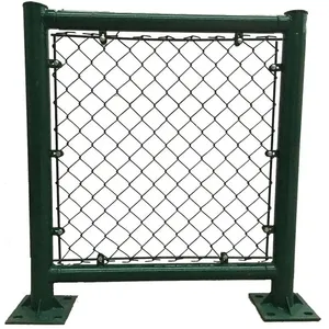 Galvanized Chain Link Fence With 2.5mm Wire Diameter and 50mm Mesh Size thumbnail-2