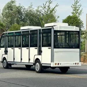 Source Products - 17-seater Sightseeing Bus - Enclosed Sightseeing Bus With Doors, Pure Electric Model. Direct Supply From the Manufacturer of Electric Sightseeing Buses thumbnail-5