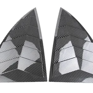 21-25 Model Y Rear Window Triangular Louvers - ABS Plastic Matte Black Finish thumbnail-5