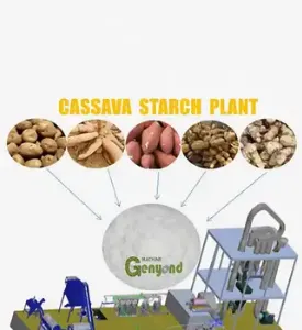 Cassava Starch Yam Starch Processing Machine Production Line thumbnail-4
