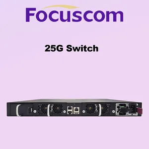 L3 Managed Switch Data Center 48-Port 25G SFP28 and 8-Port 100G QSFP28 Uplink, High-Performance Aggregation Network TOR Switch Focus S6670-48XY8QC thumbnail-4
