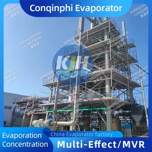 MVR Falling Film Evaporator System With PLC Control and 304 Stainless Steel Construction thumbnail-5