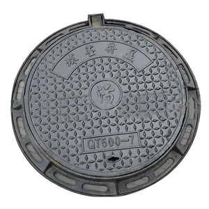 Manhole Safety Grating Manhole Cover Lockable Telecom Manhole En124 40 Ton Sewer Covers thumbnail-1