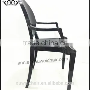 Resin Chair / Dining Chair / Chair /Black Chair thumbnail-3
