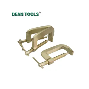 Non Sparking G-Clamp,G-Type Frame Design,Heavy Duty Clamping Structure,Strong Holding Force thumbnail-3