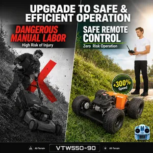 Weed-Controlling Lawn Mower Low Fuel Consumption CE Lawn Mower For Grass Cutring Golf For Resorts & Hotels thumbnail-3