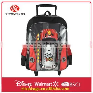 Top Seller Top Quality Humanized Design Wholesale Kids Trolley Backpack Bag for Boys thumbnail-1